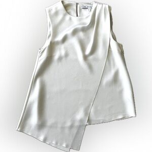 Cream evening top